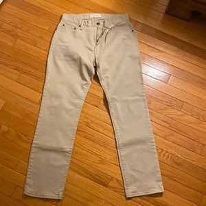 Mens Gap Khakis 30x30 Straight Fit